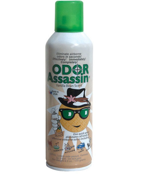 Odor Assassin 125713 Vanilla Scent Odor Control Spray, 6 Oz