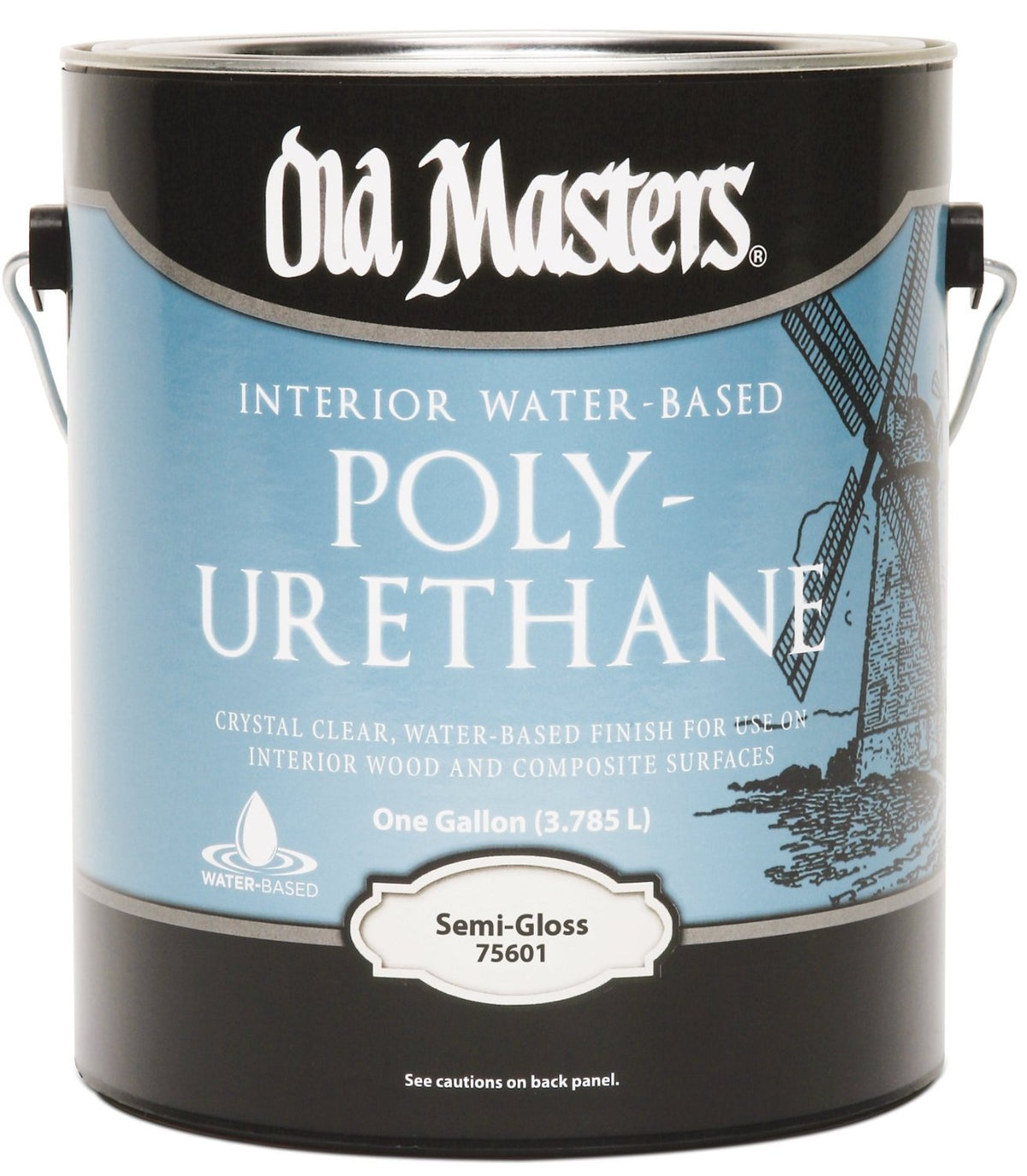 Old Masters 75601 Interior Semi-Gloss Polyurethane, Gallon