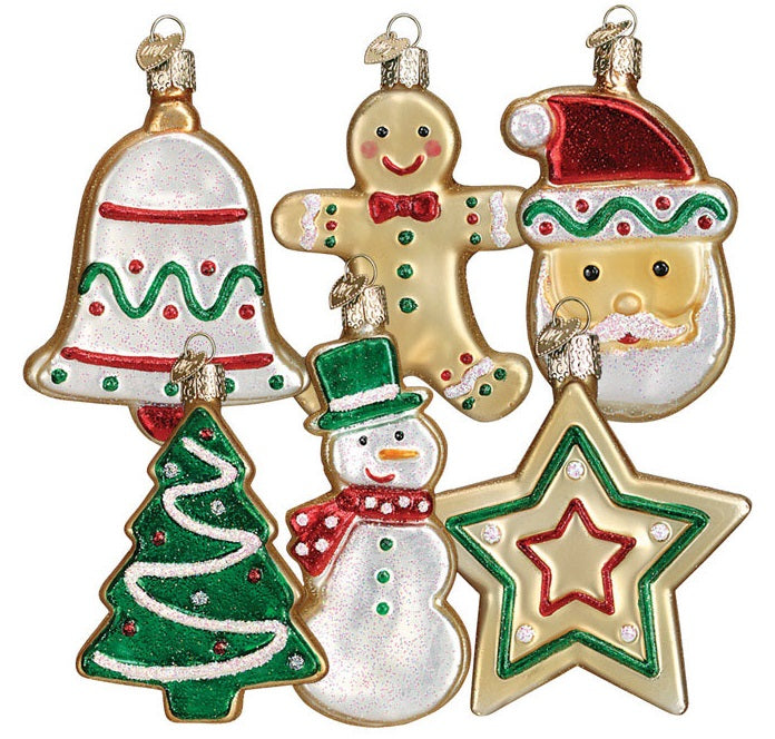 Old World Christmas 32183 Christmas Sugar Cookie Ornament, Glass