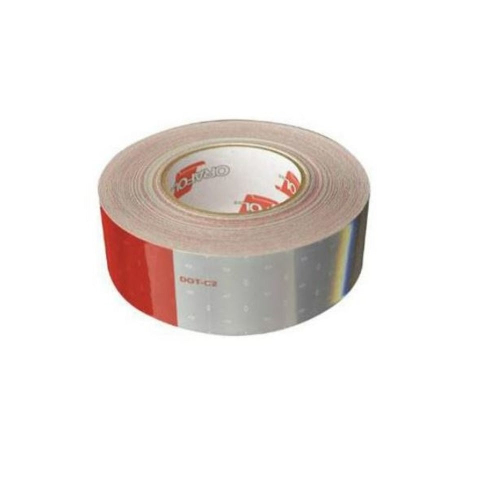 Oralite 80059 Conspicuity Tape, Red/Silver
