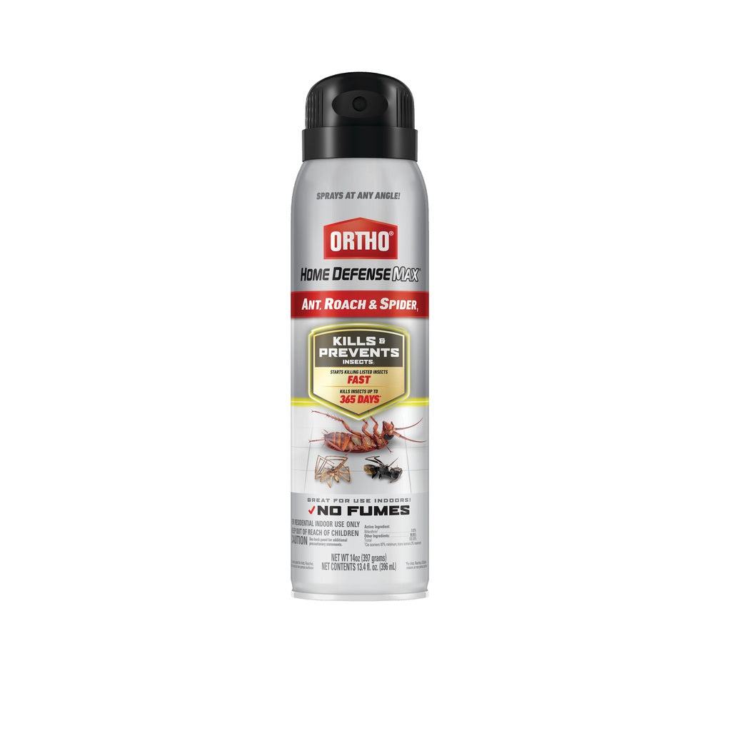 Ortho 4388710 Home Defense Max Ant, Roach & Spider Killer, 14 Oz