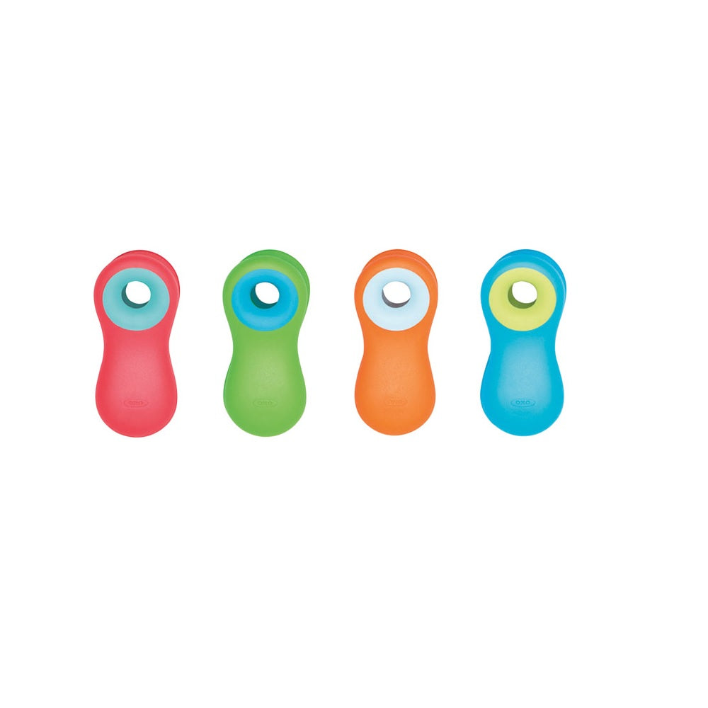 OXO 13328400 Good Grips All-Purpose Magnetic Clips, Assorted Colors, Plastic