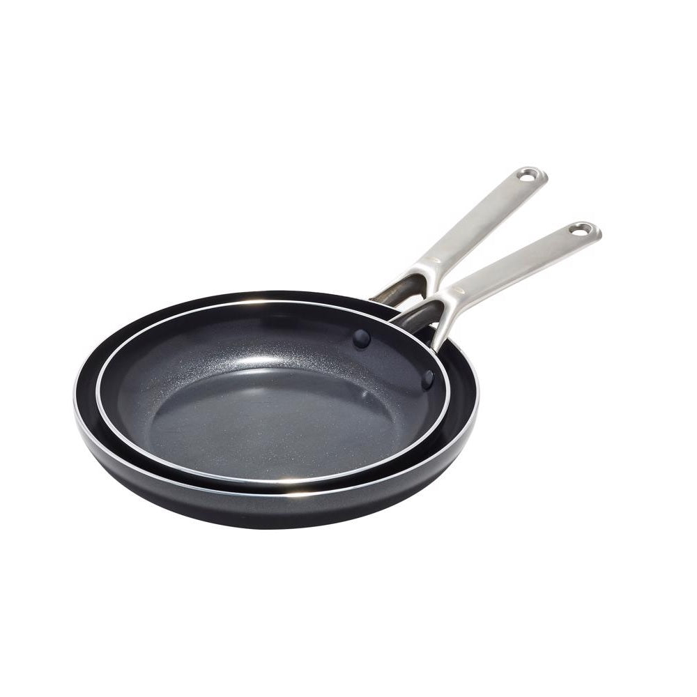 OXO CC006958-001 Agility Fry Pan Set, Black