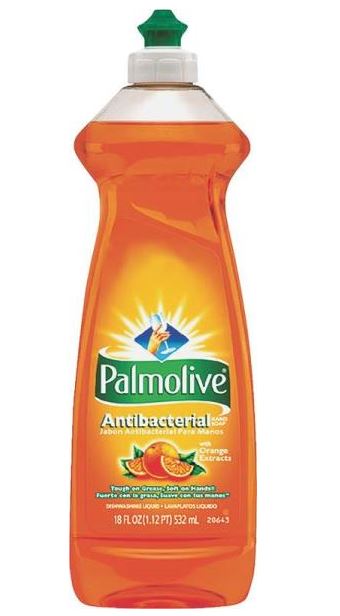 Palmolive 46412 Antibacterial Dish Liquid With Orange Extracts, 12.6 Oz.