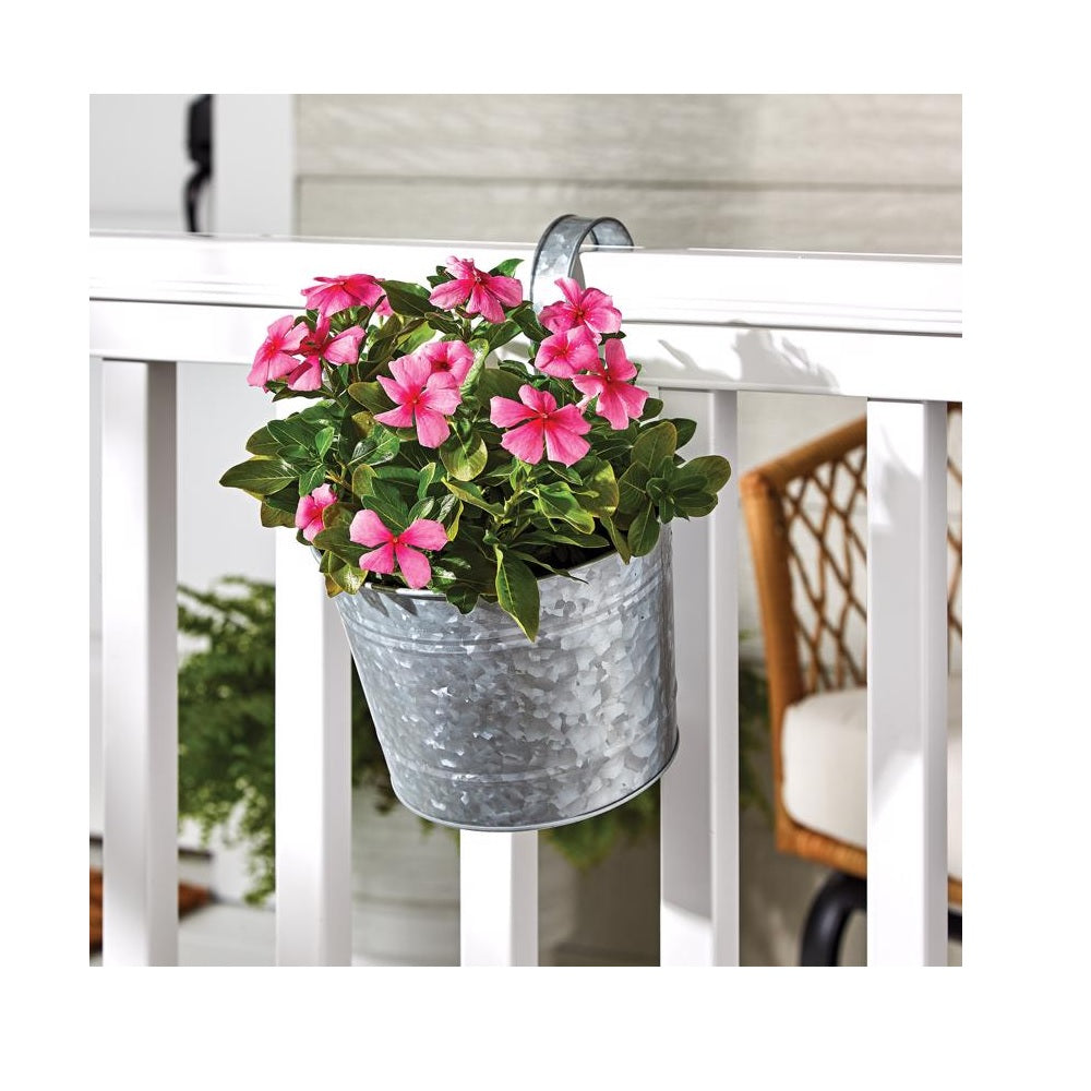 Panacea 83230 Over The Rail Planter, Steel