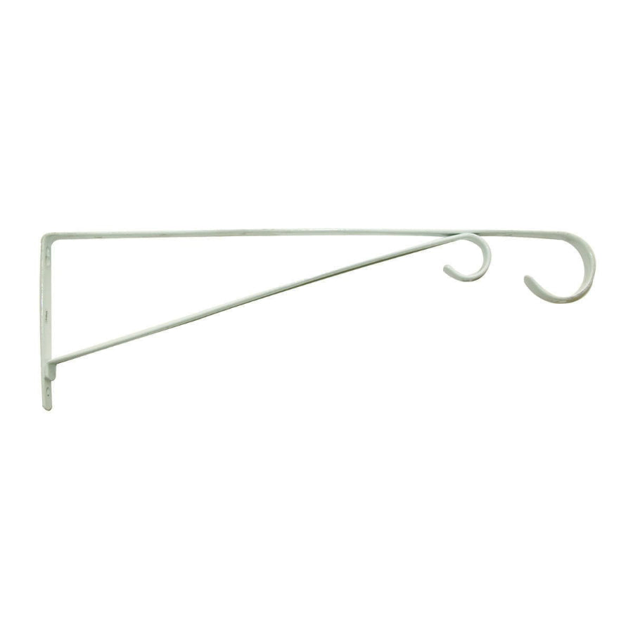 Panacea 85552 Basic Plant Bracket, 15", Steel, White