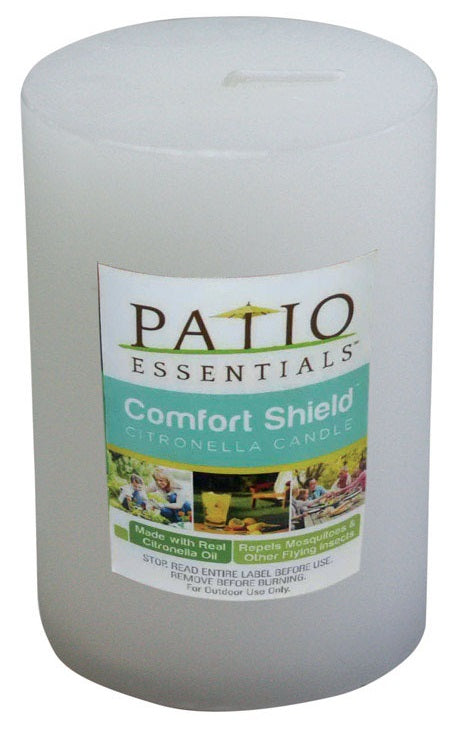 Patio Essentials 01198 Mosquito Repellent Citronella Candle, 8 Oz