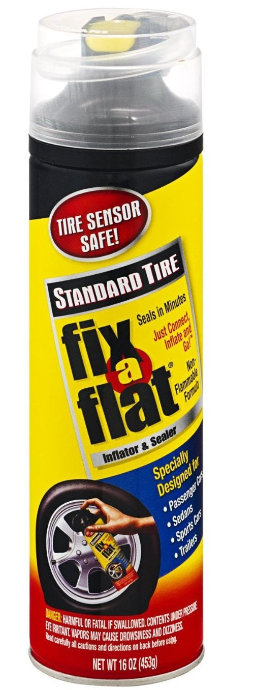 Pennzoil S420-6 Fix A Flat With Hose Tire Inflator And Sealer, 16 Oz