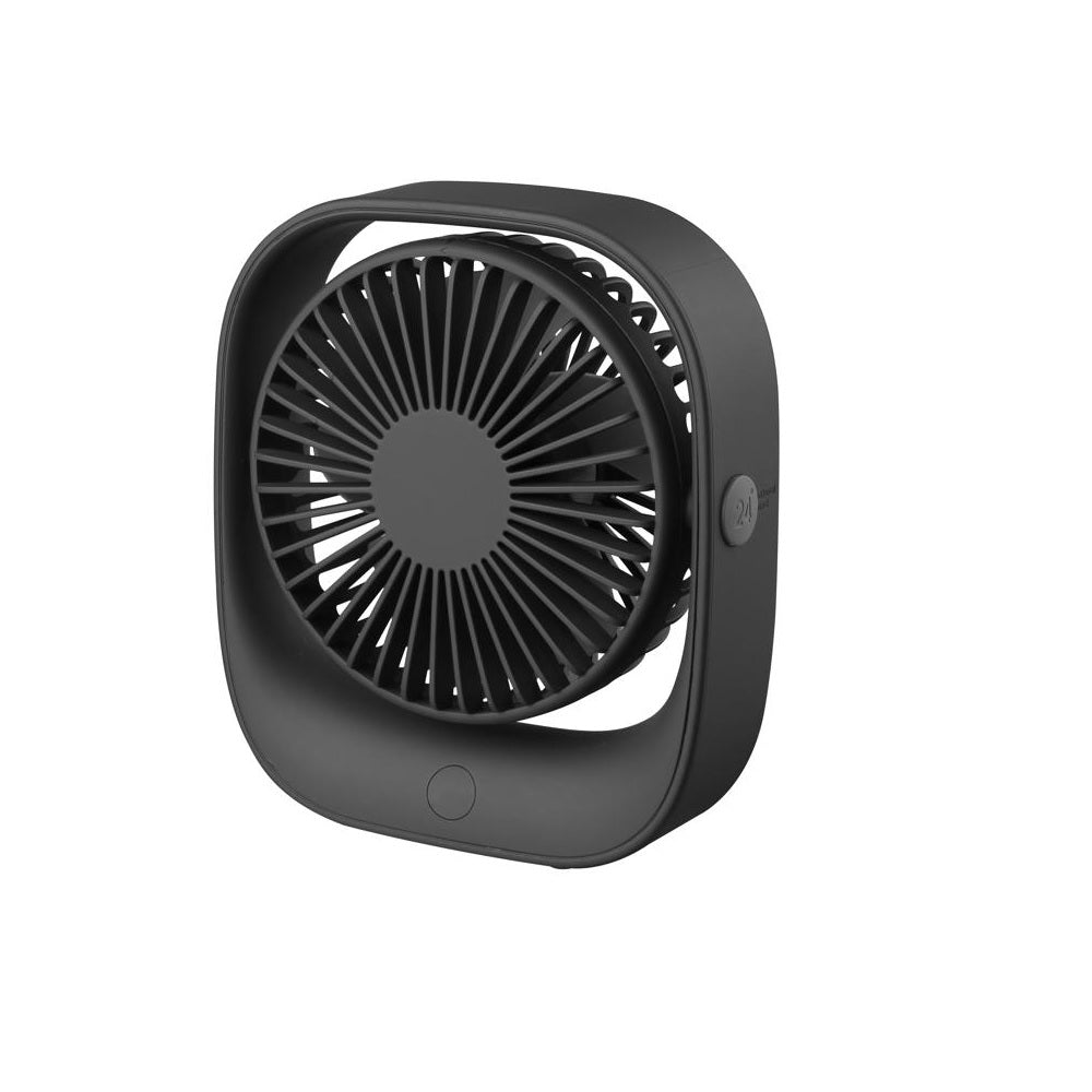 Perfect Aire 1PAFD5R Rechargeable USB Fan, Black