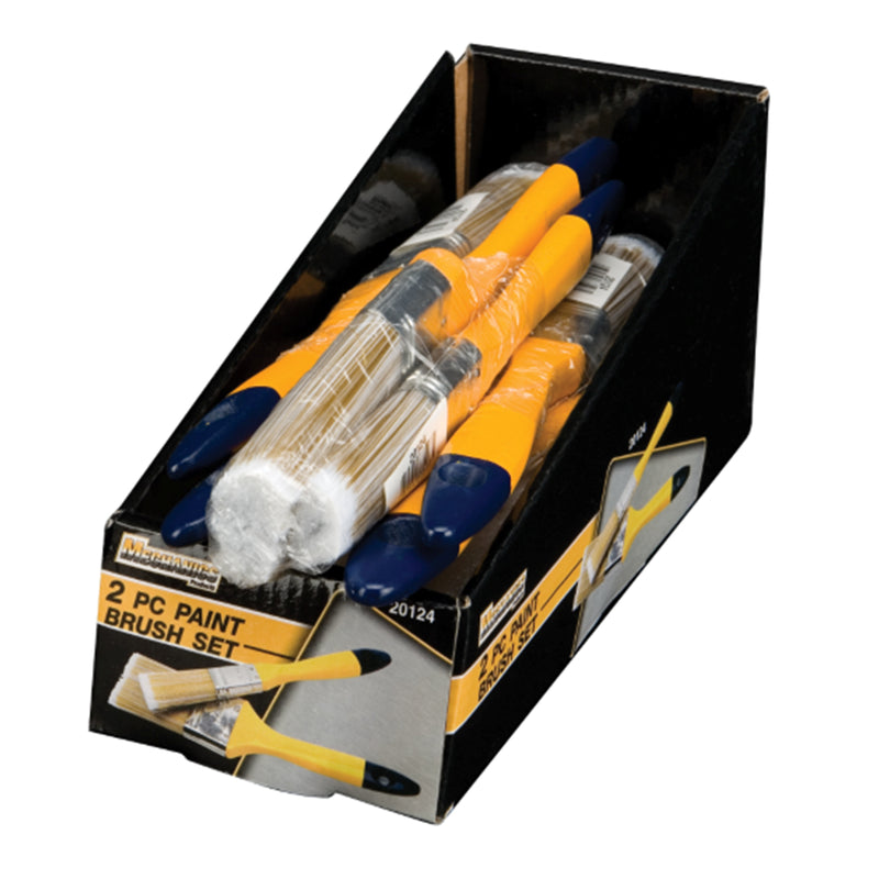 Performance Tool 20124 Paint Brush Set, Polyester, 2"