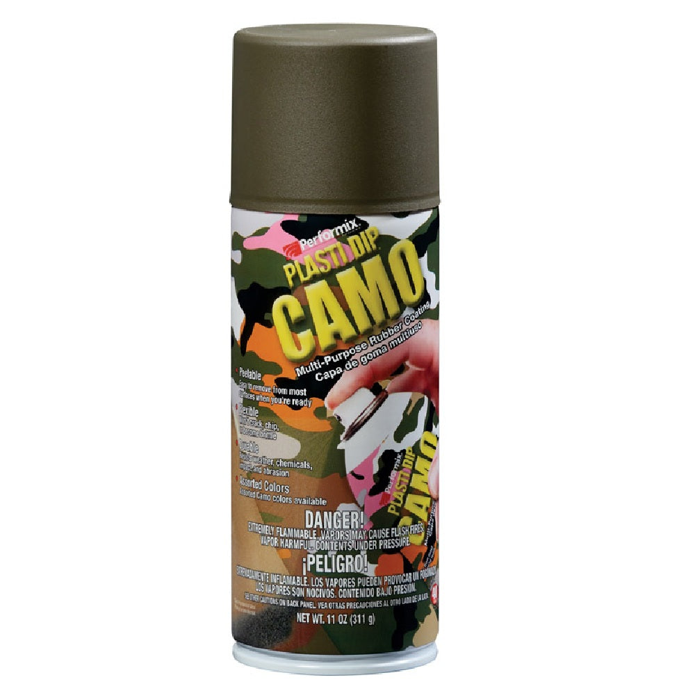 Performix 11217-6 Plasti-Dip Camo Rubber Coating Spray, Green, 11 Oz.