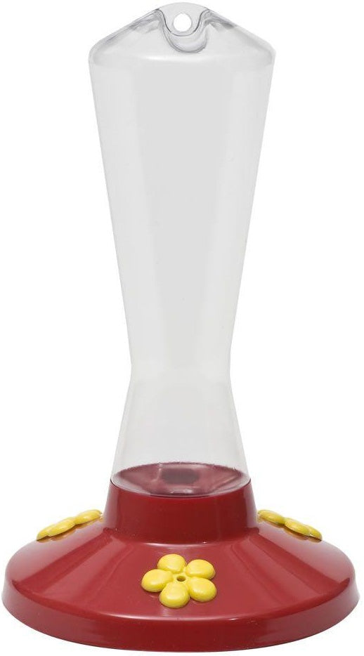 Perky-Pet 211 Garden Song Clear Plastic Hummingbird Feeder, 8 Oz