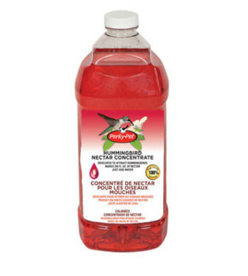 Perky-Pet 255 Hummingbird Nectar Liquid Concentrate, 64 Oz, Red