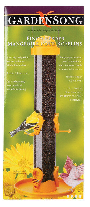 Perky-Pet 4644 Finch Feeder With Tray, 1.5 lbs