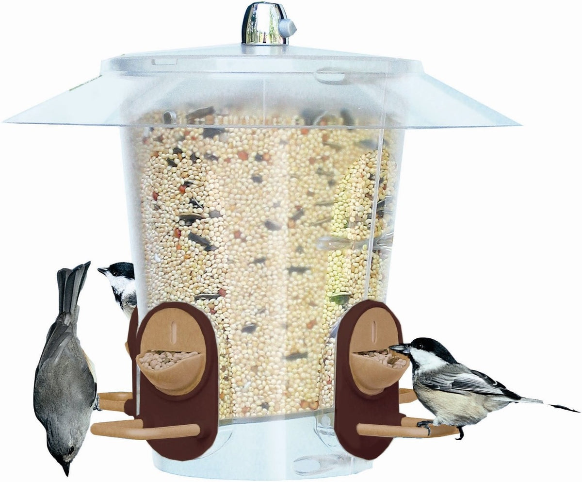 Perky-Pet 733 Port Metro Wild Bird Feeder, 2.25 lb. Seed Capacity