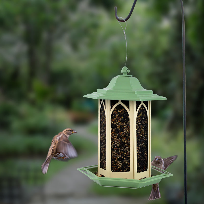 Perky-Pet GAZ01 Gazebo Chalet Bird Feeder, Metal