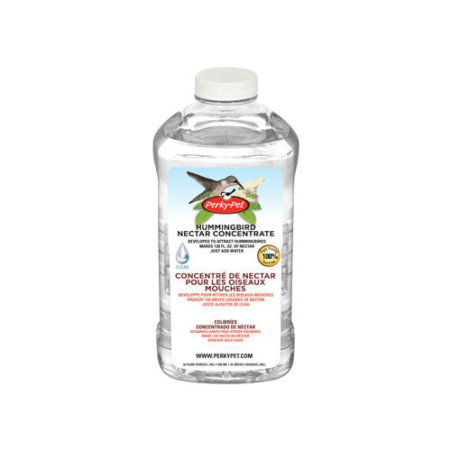 Perky Pet 238CL Hummingbird Nectar Concentrate, 32 Oz, Clear
