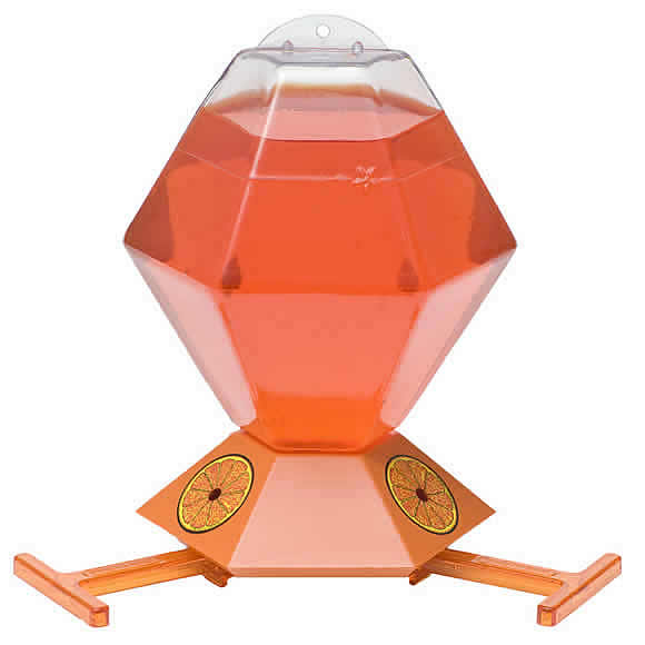 Perky Pet 251 Bird Feeder Oriole, 36 Oz, Orange