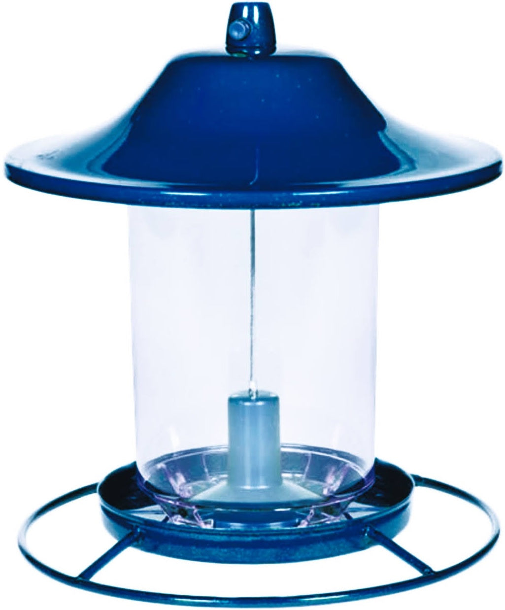 Perky Pet 312B Sparkle Panorama Bird Feeder, Blue, 2 Lb