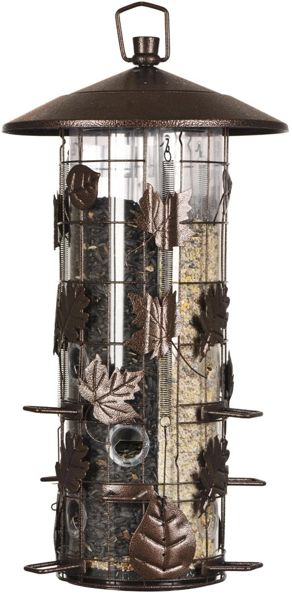 Perky-Pet 337 Squirrel-B-Gone III Bird Feeder, 8 lbs Capacity