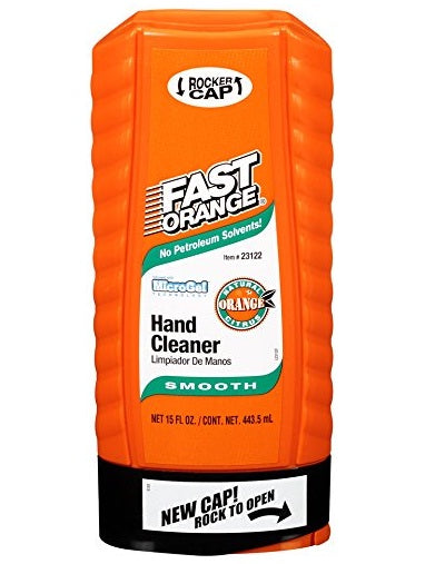 Permatex 23122/23113 Fast Orange Smooth Lotion Hand Cleaner, 15 Oz