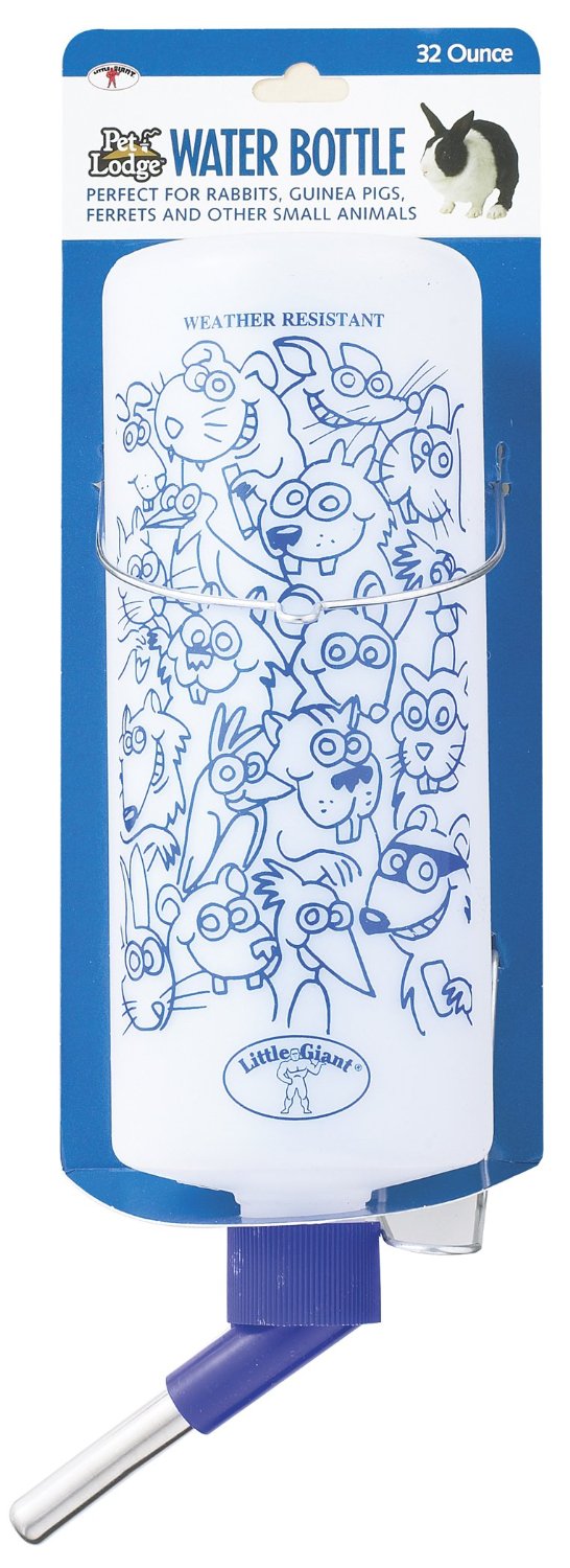 Pet Lodge OPB32 Plastic Opaque Water Bottle, 32 Oz