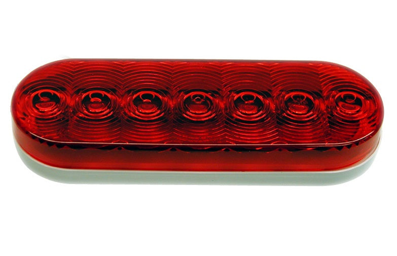 Peterson V821KR-3 LED Light Stop, Red, 4"