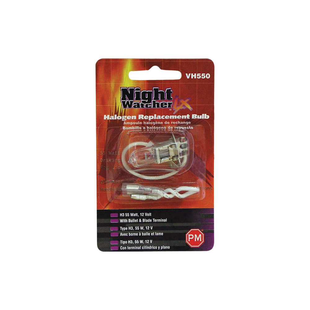 Peterson VH550 Nightwatcher Replacement Halogen Bulb, 55 Watts