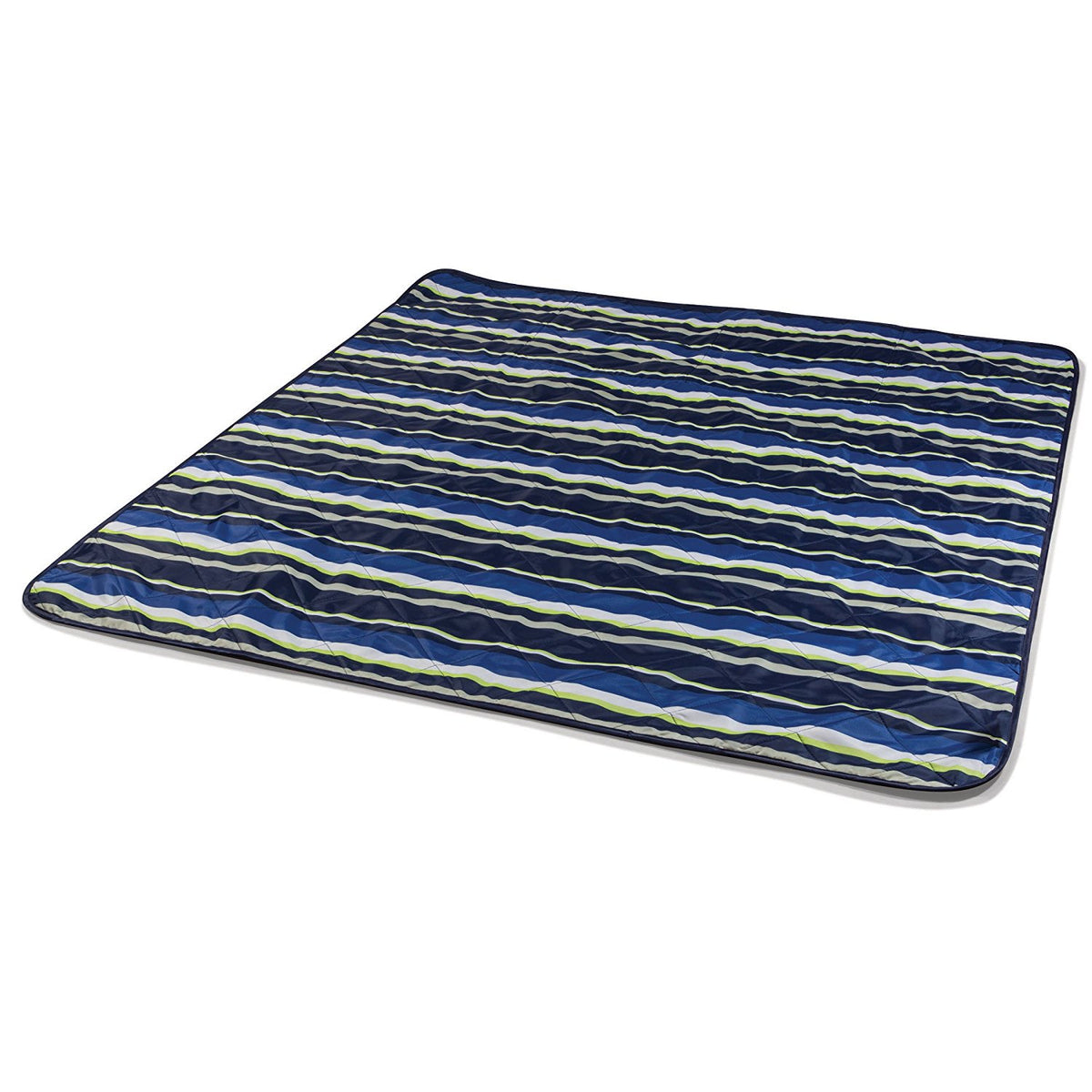 Picnic Time 821-00-138 Outdoor Polyester Blanket, Navy Blue