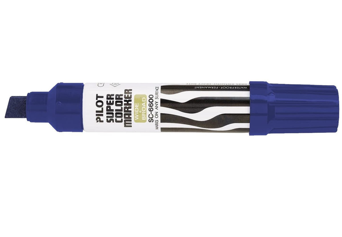 Pilot 43200 Super Color Permanent Marker, Blue