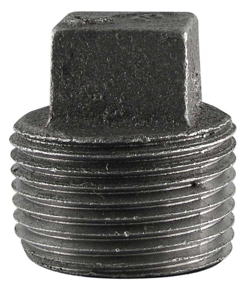 LDR 360 P-38-2 Pipe Decor Iron Plug, Malleable, 3/8 "