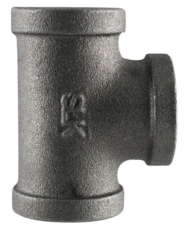 Pipe Decor 360 T-12-2 Decor Pipe Tee, Malleable Iron,1/2