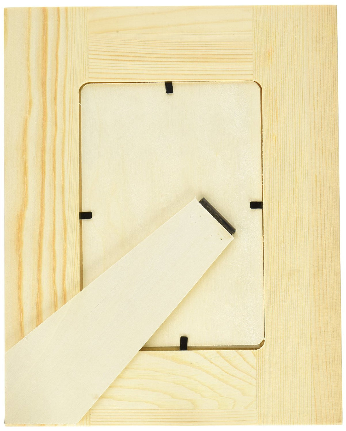 Plaid 96286 Wood Rectangle Frame, Brown, Natural