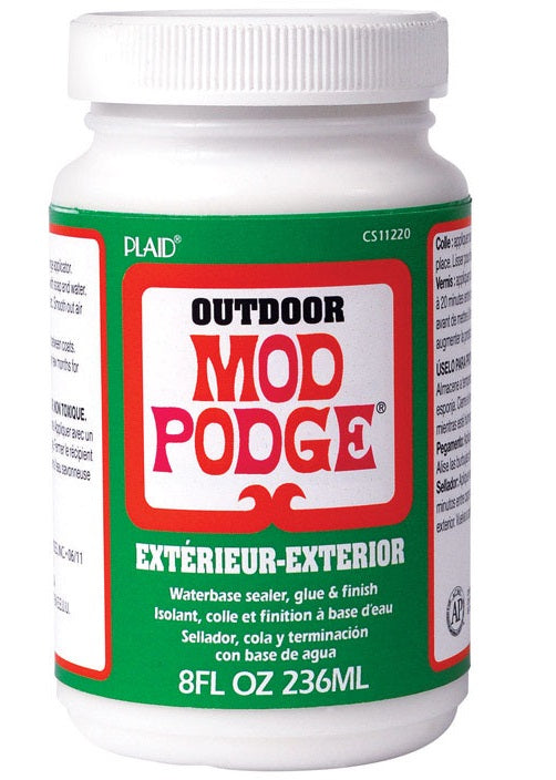 Plaid CS11220 Mod Podge Outdoor Decoupage Glue, 8 Oz