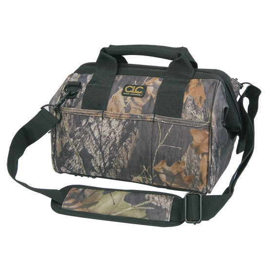 CLC 1161M Scout Mossy Oak Camo 12" Bigmouth Bag, 23 Pockets