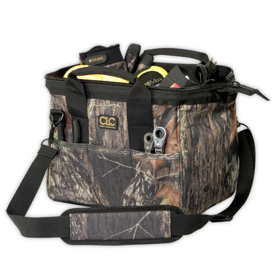 CLC 1161M Scout Mossy Oak Camo 12" Bigmouth Bag, 23 Pockets