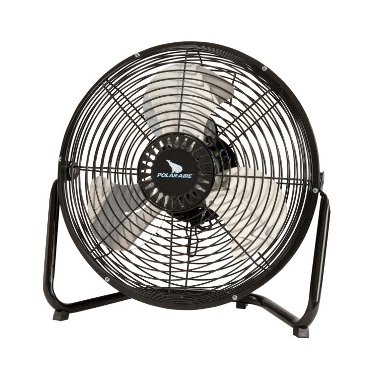 Polar-Aire LF-12 Polar Aire High-velocity Fan, 12-inch, Black