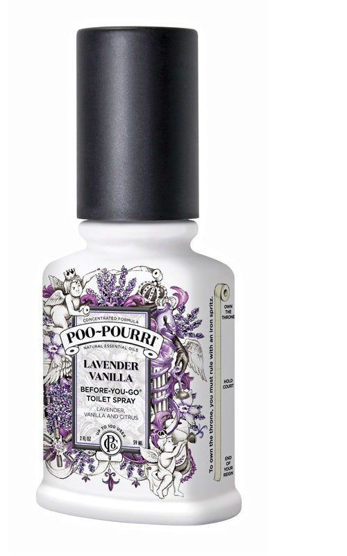 Poo Pourri LV-002-CB Odor Eliminator, 2 Oz, Lavender, Vanilla and Citrus Scent