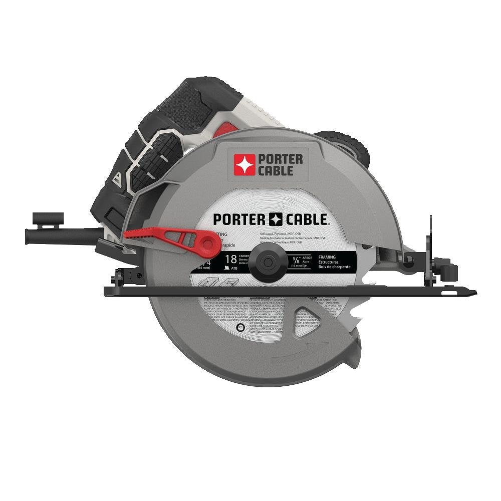 Buy porter-cable pce300 15 amp heavy duty steel shoe circular saw - Online store for electric power tools, circular saws in USA, on sale, low price, discount deals, coupon code