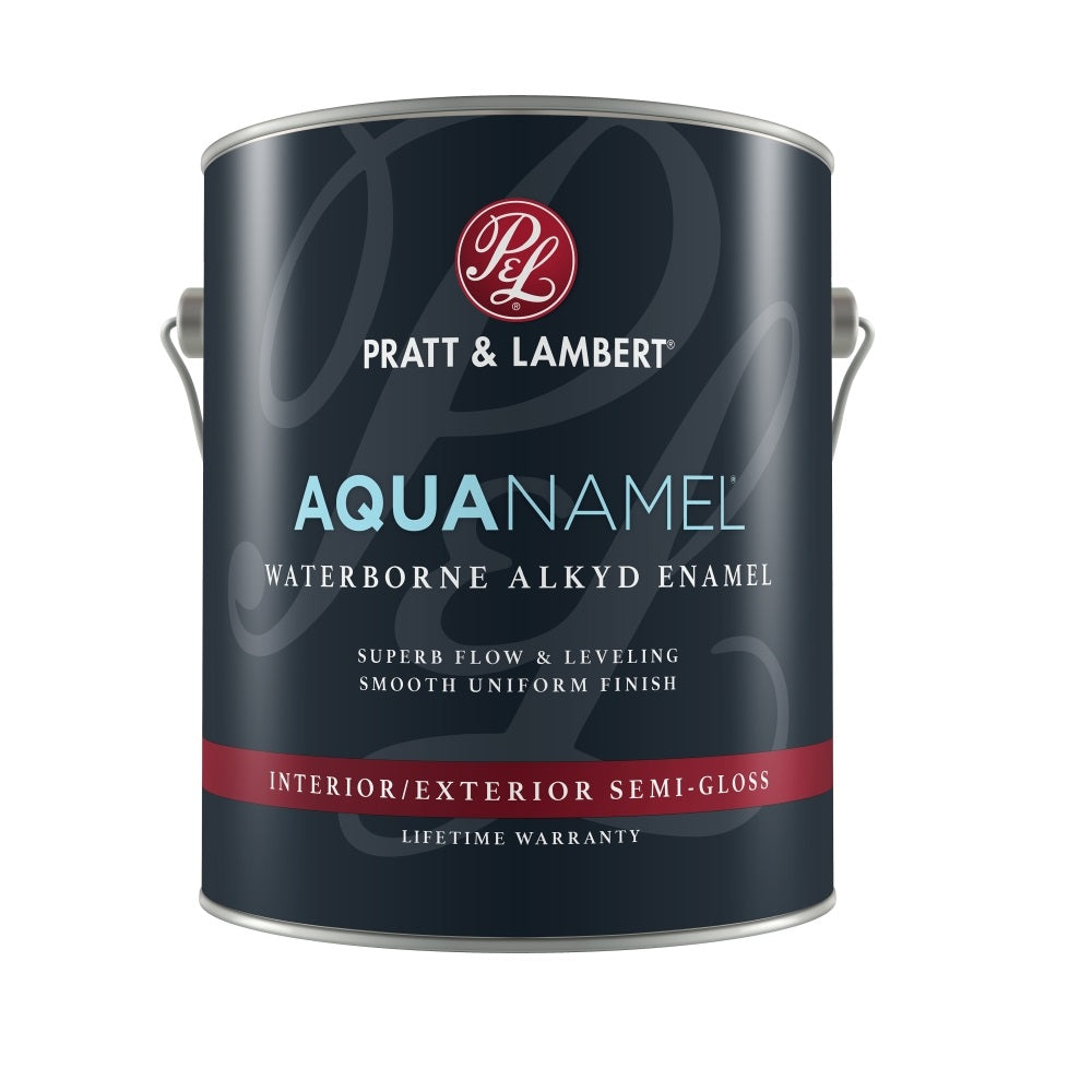 Pratt & Lambert Z0881 Aquanamel Enamel, 1 Gallon