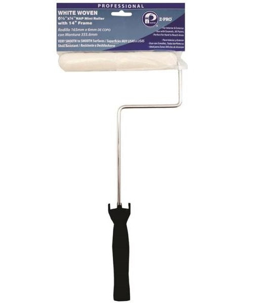 Premier Paint Roller 72514 Z-Pro Mini Paint Roller Frame, 6-1/2" x 1/4"