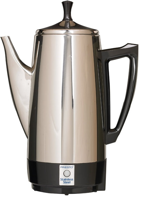 Presto 12-cup Stainless Steel Perk Coffee Maker 