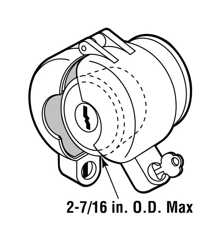 Buy prime-line s 4180 door knob lock-out device - Online store for general hardware, safety lockout / hasps in USA, on sale, low price, discount deals, coupon code
