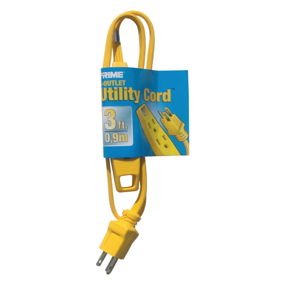 Prime EC840603 Utility Cord, 3'