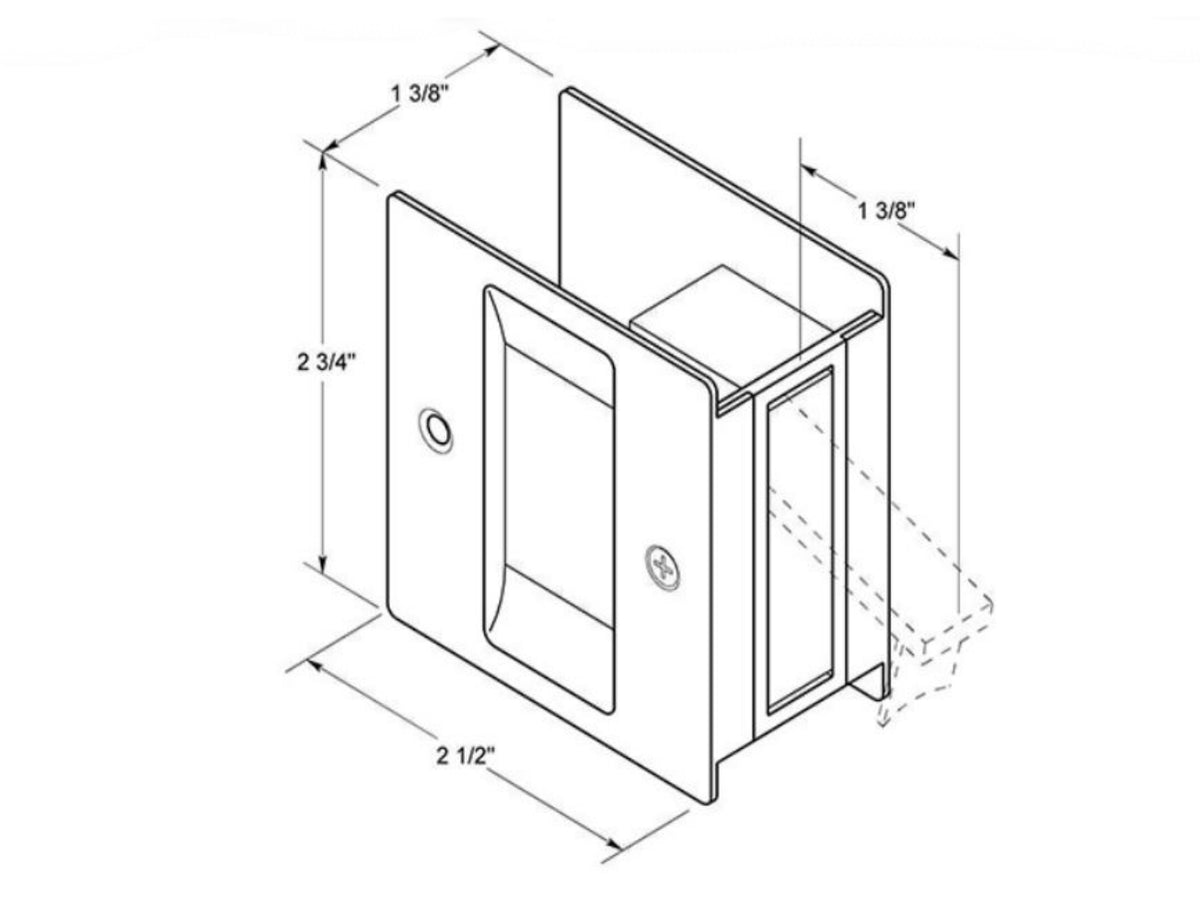 buy pocket door hardware at cheap rate in bulk. wholesale & retail construction hardware items store. home décor ideas, maintenance, repair replacement parts