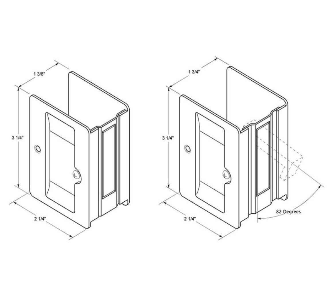 buy pocket door hardware at cheap rate in bulk. wholesale & retail builders hardware items store. home décor ideas, maintenance, repair replacement parts