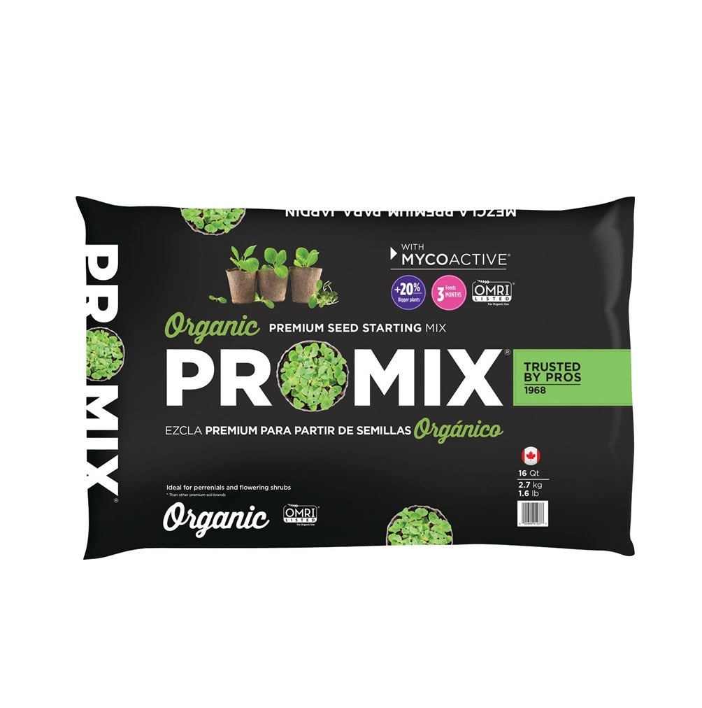 PRO-MIX 1016041RGCE Seed Starting Mix, 16 Quart