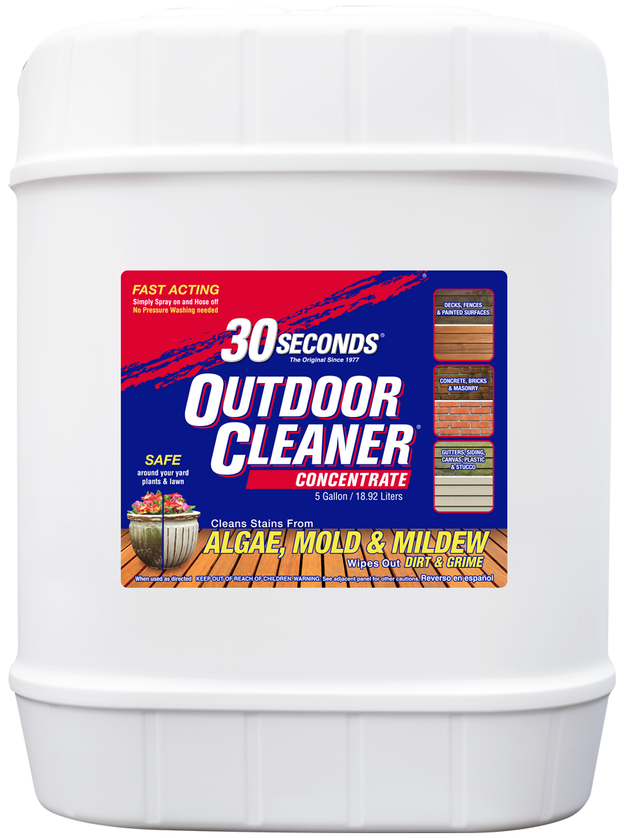 30 Seconds 5G30S Outdoor Cleaner, 5 Gallon