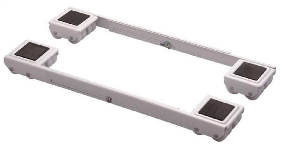 Prosource 1-AAR-18-1/4-PS Adjustable Appliance Rollers, White