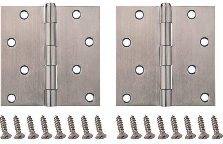 Prosource 20339SS-4S-DB-PS Residential Door Hinges, 4" x 4"